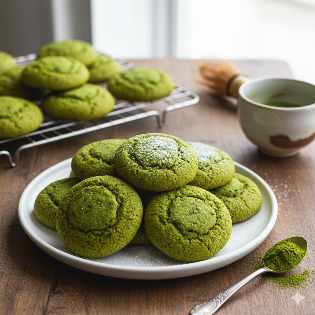 Matcha Cookies